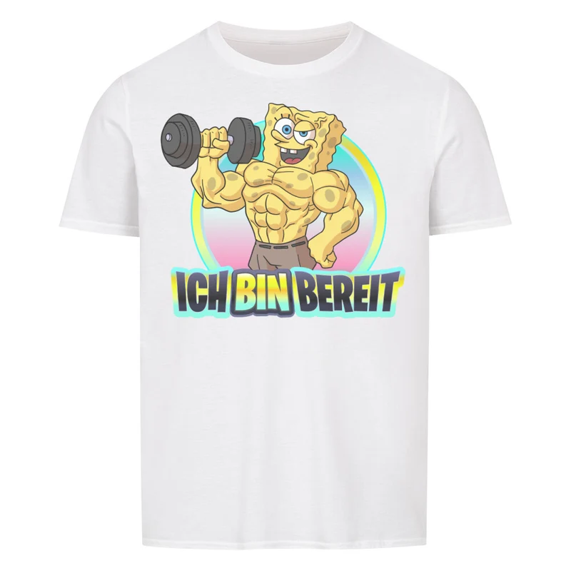 ICH BIN BEREIT - Regular Shirt - Frontprint
