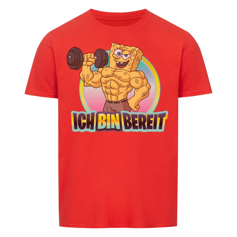 ICH BIN BEREIT - Regular Shirt - Frontprint