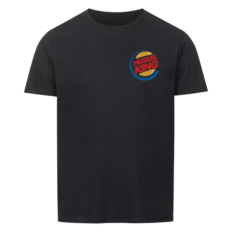 MUSKEL KING - Regular Shirt - Frontprint klein