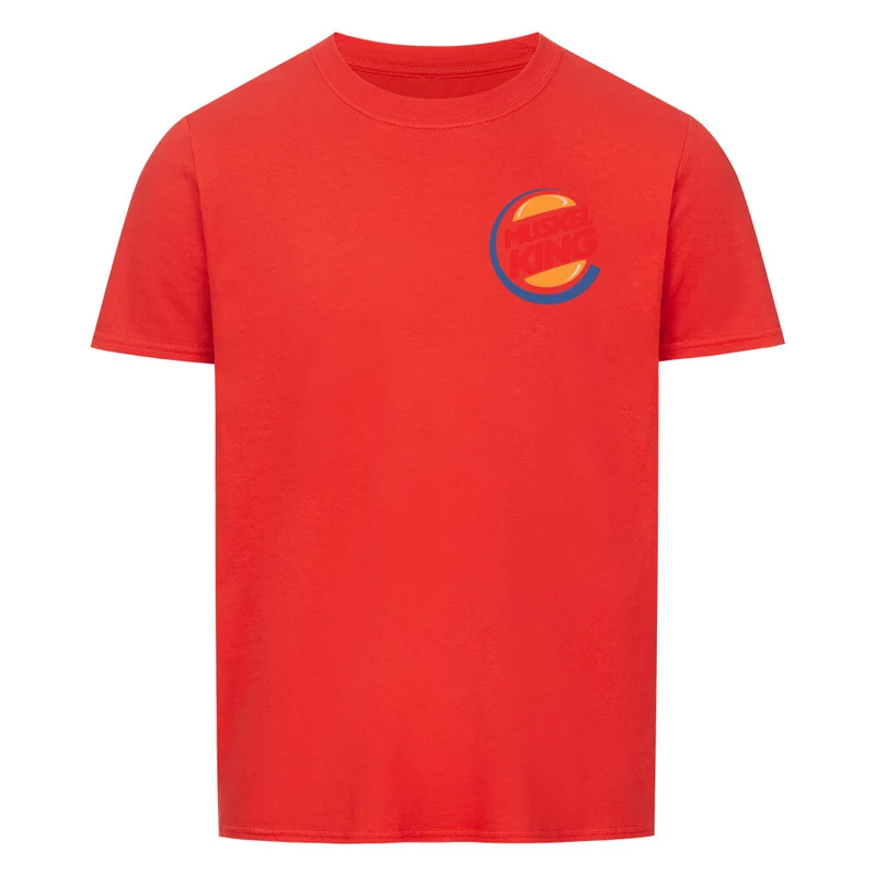MUSKEL KING - Regular Shirt - Frontprint klein