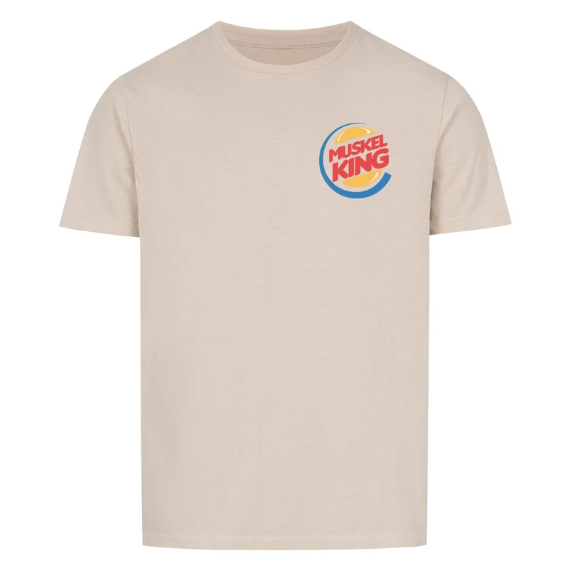 MUSKEL KING - Regular Shirt - Frontprint klein