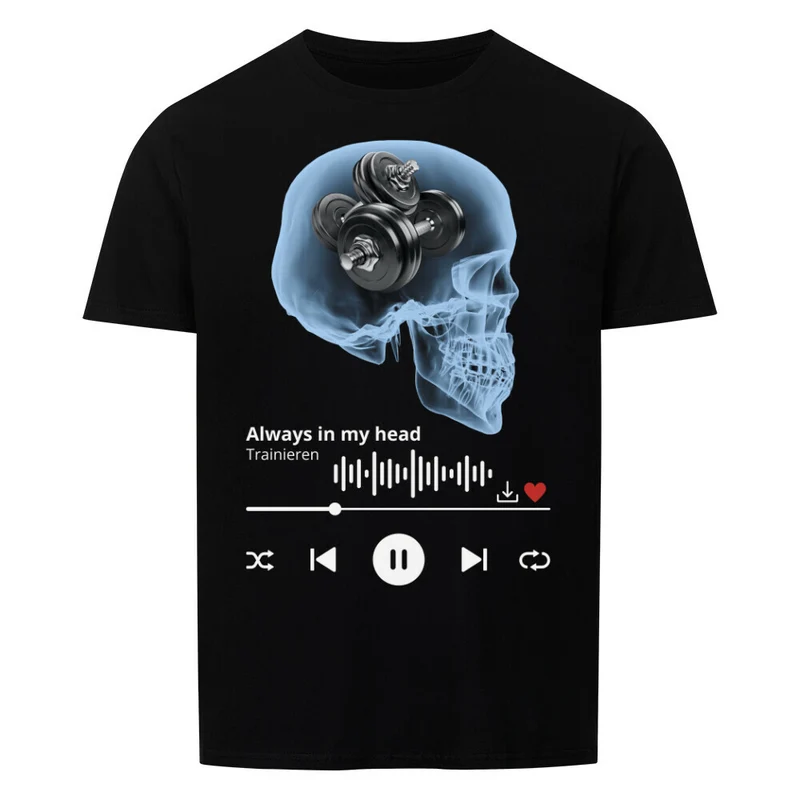ALWAYS IN MY HEAD - Regular Shirt - Frontprint