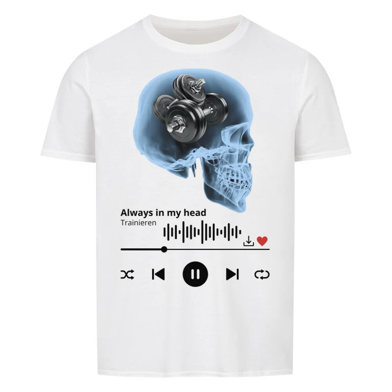 ALWAYS IN MY HEAD - Regular Shirt - Frontprint