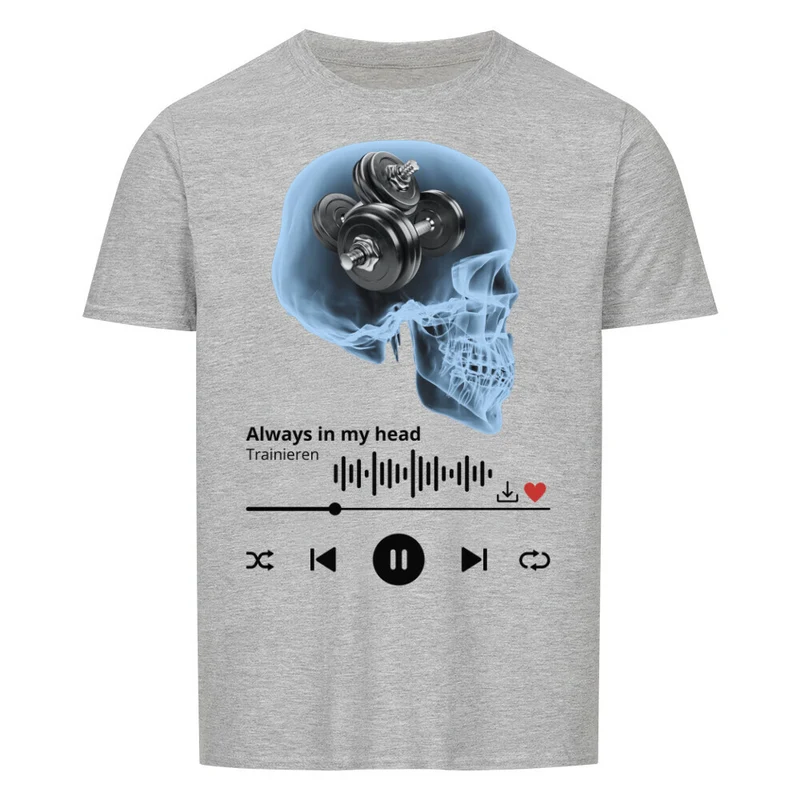 ALWAYS IN MY HEAD - Regular Shirt - Frontprint