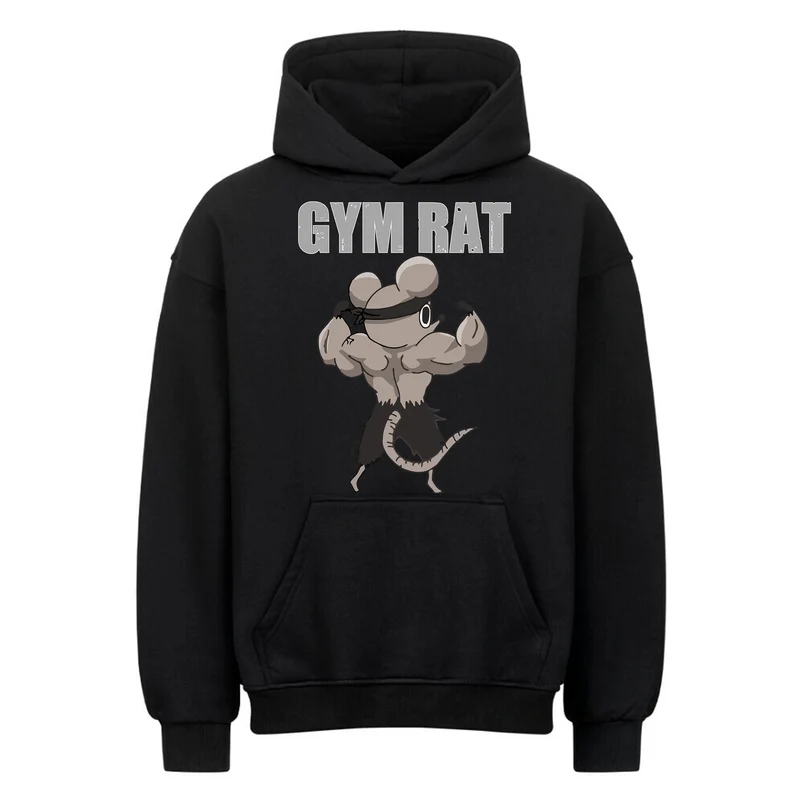 Gym Rat - Oversized Hoodie
