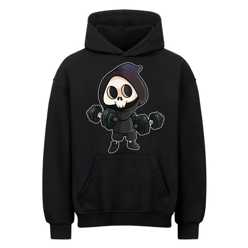 Gym Skellet - Oversized Hoodie