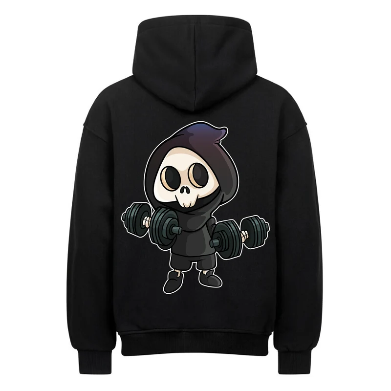 Gym Skellet - Oversized Hoodie
