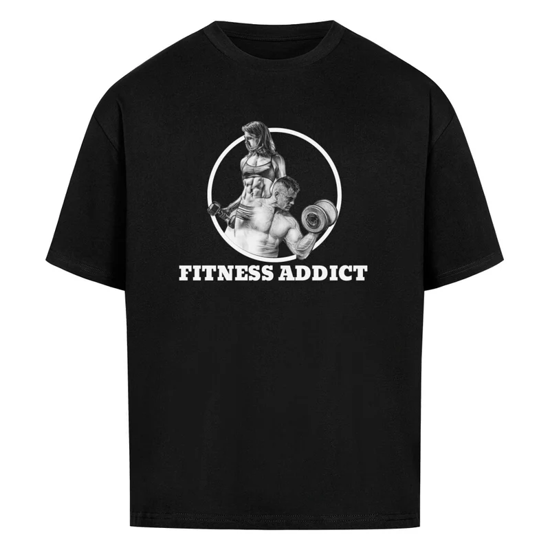 FITNESS ADDICT - OVERSIZED SHIRT