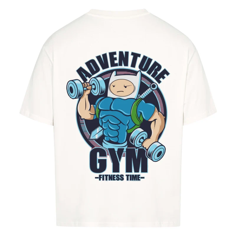 ADVENTURE GYM - OVERSIZED SHIRT BACKPRINT