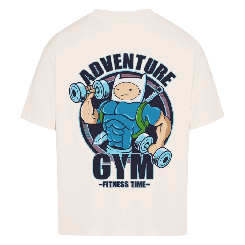 ADVENTURE GYM - OVERSIZED SHIRT BACKPRINT