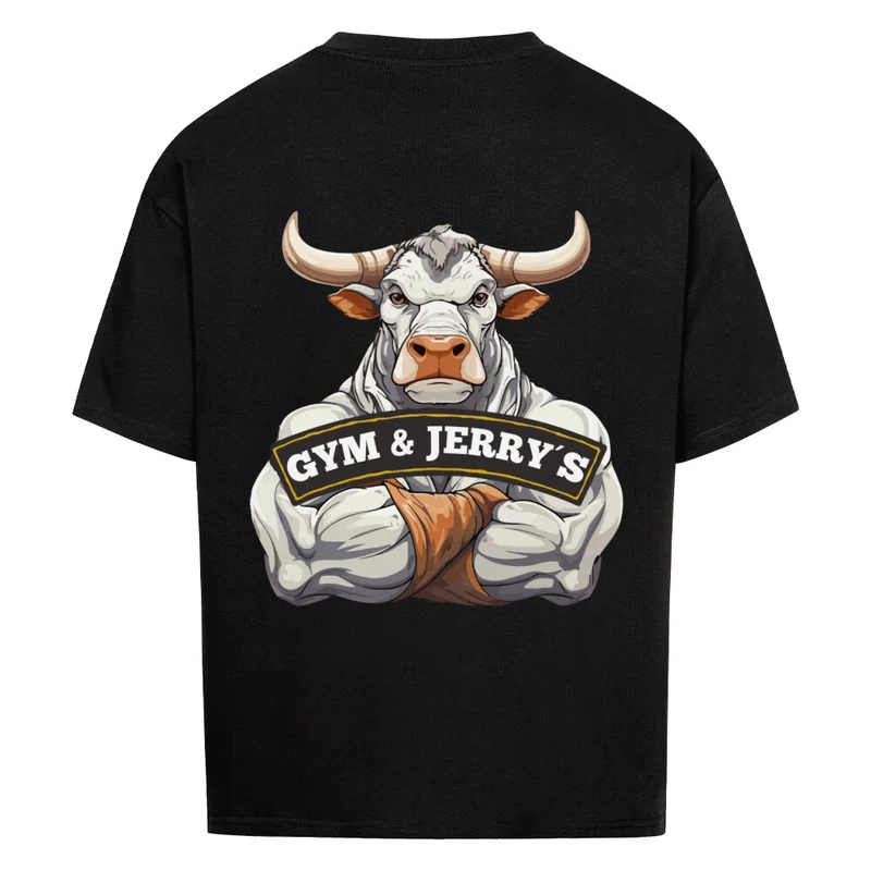 GYM & JERRY'S - OVERSIZED SHIRT