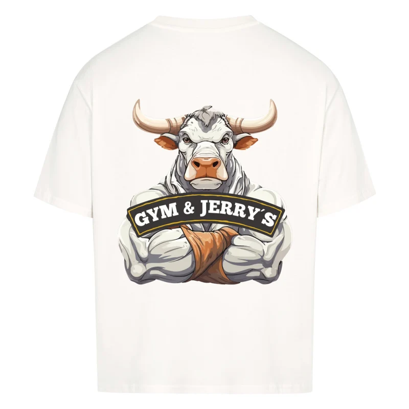 GYM & JERRY'S - OVERSIZED SHIRT