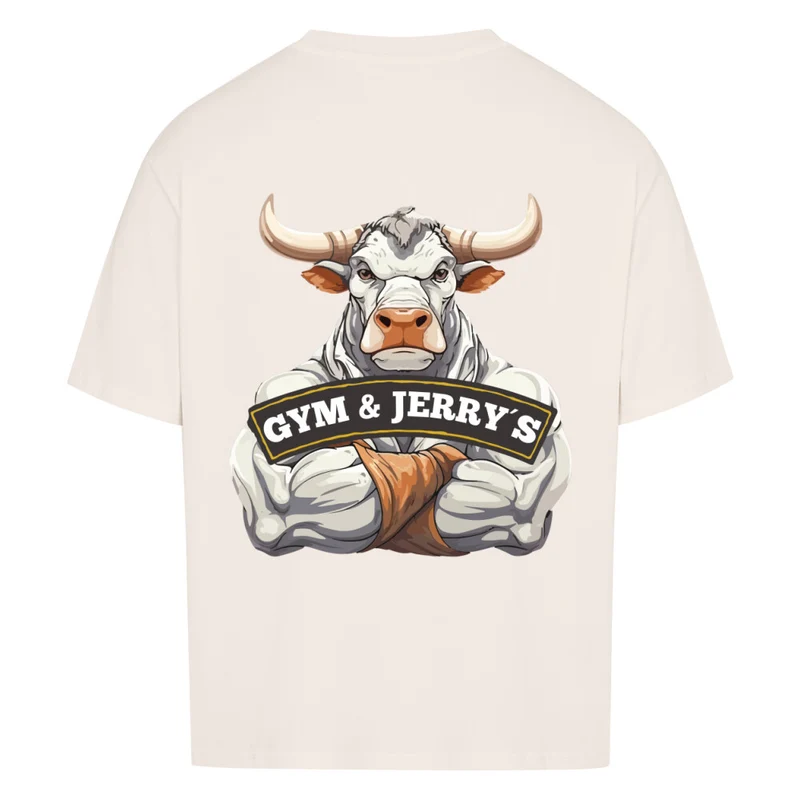 GYM & JERRY'S - OVERSIZED SHIRT