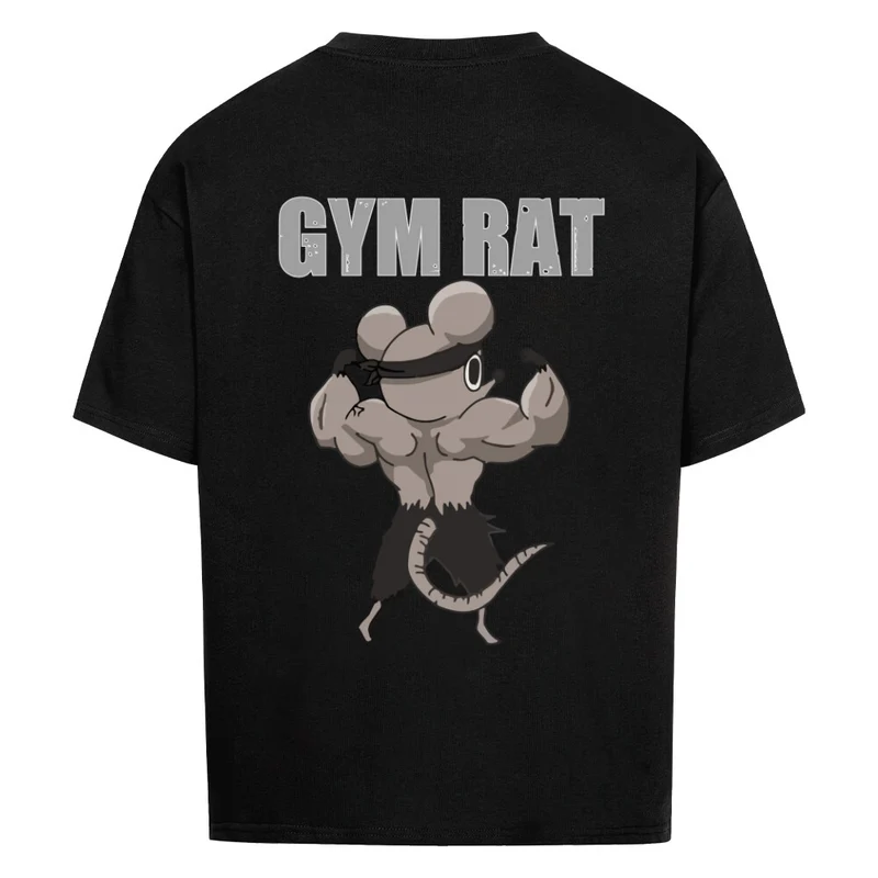 GYM RAT - OVERSIZED SHIRT BACKPRINT