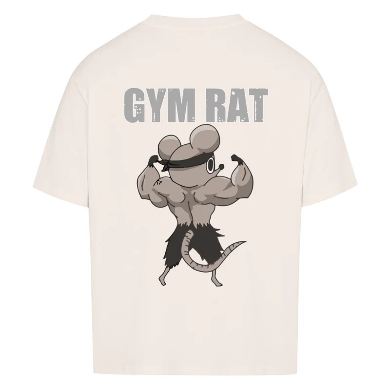 GYM RAT - OVERSIZED SHIRT BACKPRINT