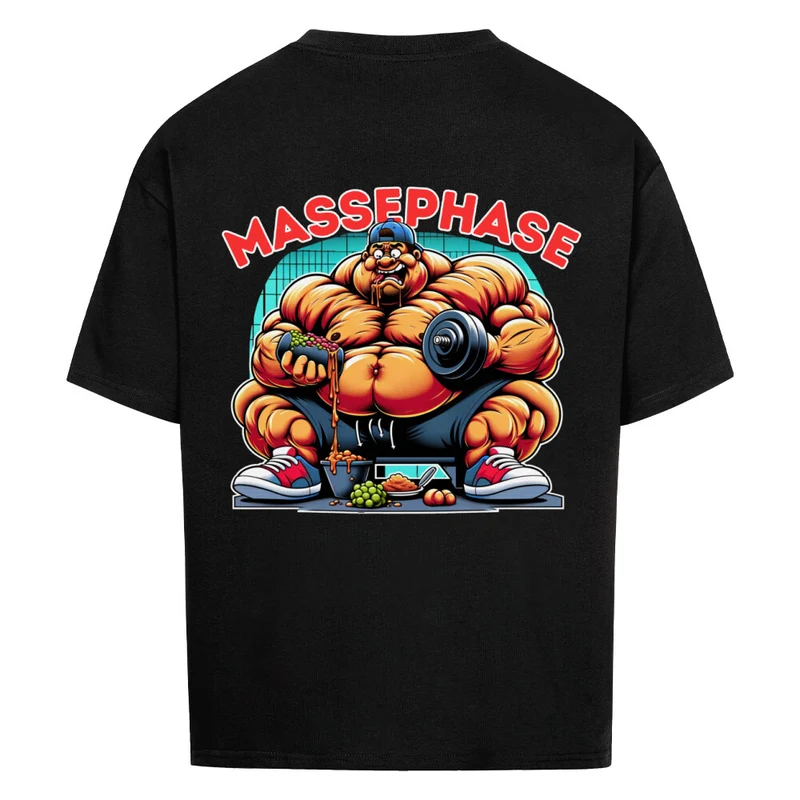 MASSEPHASE - OVERSIZED SHIRT BACKPRINT
