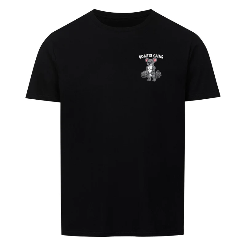 KOALITY GAINS - Regular Shirt - Frontprint klein