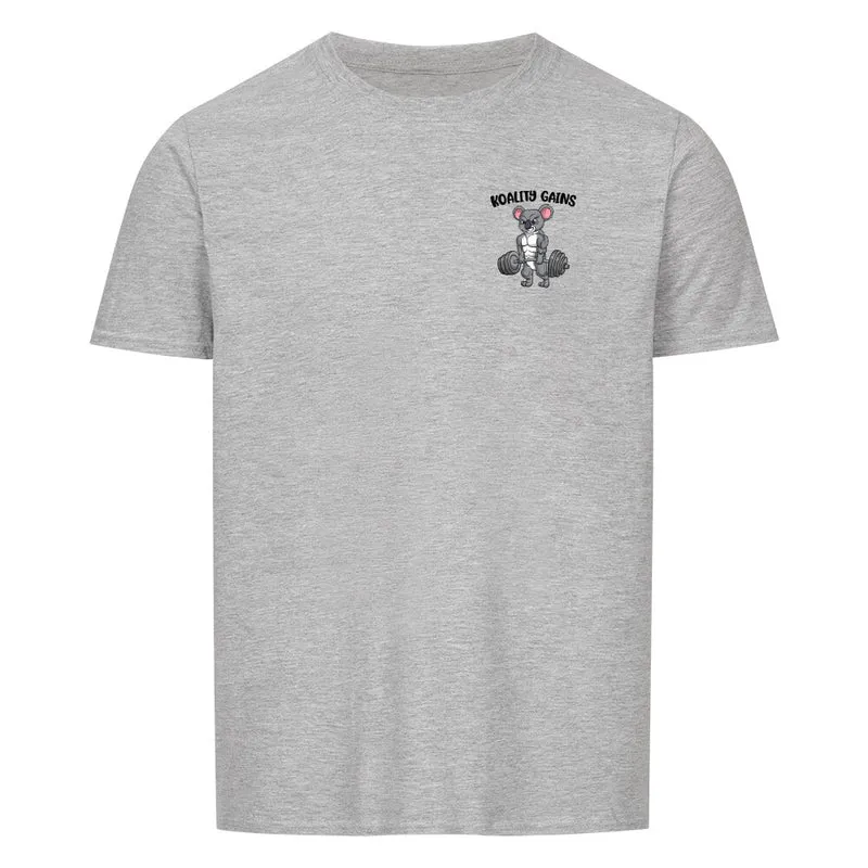 KOALITY GAINS - Regular Shirt - Frontprint klein