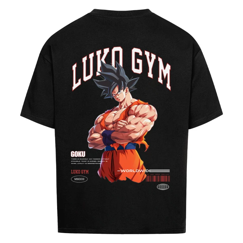 GOKU WORLDWIDE - OVERSIZED SHIRT (BACKPRINT)