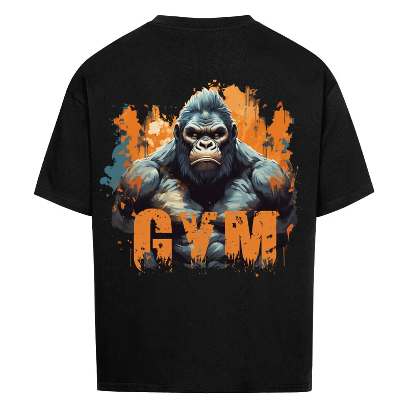 GYM GORILLA - OVERSIZED SHIRT (BACKPRINT)