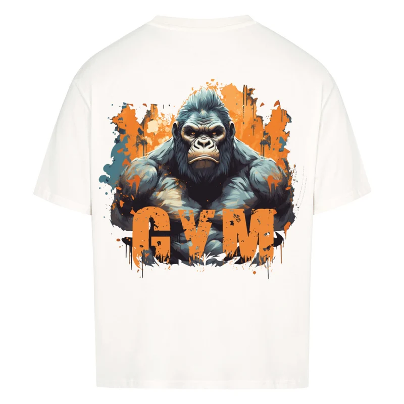 GYM GORILLA - OVERSIZED SHIRT (BACKPRINT)