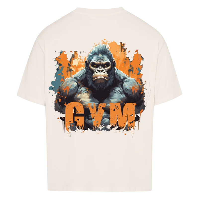 GYM GORILLA - OVERSIZED SHIRT (BACKPRINT)