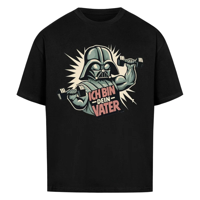 ICH BIN DEIN VATER - OVERSIZED SHIRT (FRONTPRINT)