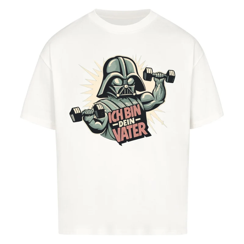 ICH BIN DEIN VATER - OVERSIZED SHIRT (FRONTPRINT)