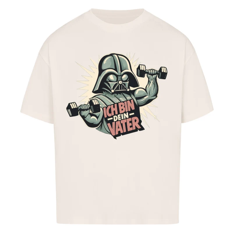 ICH BIN DEIN VATER - OVERSIZED SHIRT (FRONTPRINT)