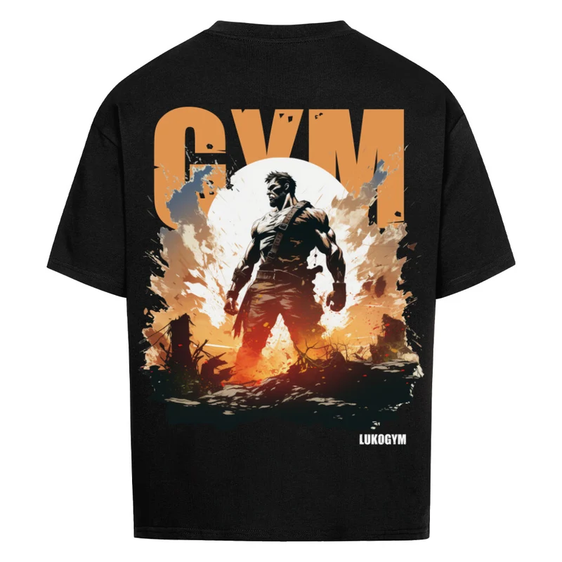 GYM - OVERSIZED SHIRT (BACKPRINT)