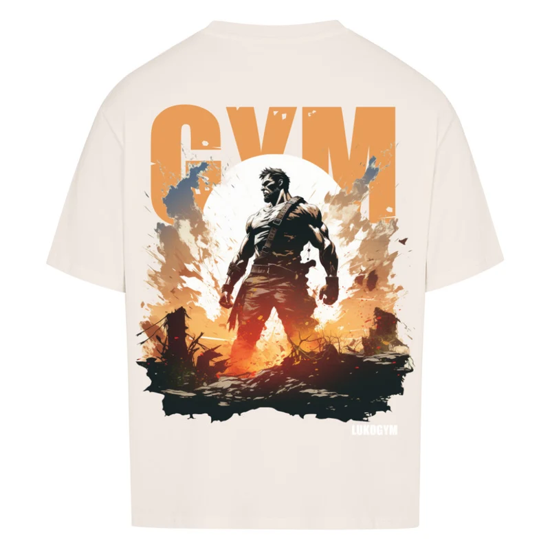 GYM - OVERSIZED SHIRT (BACKPRINT)