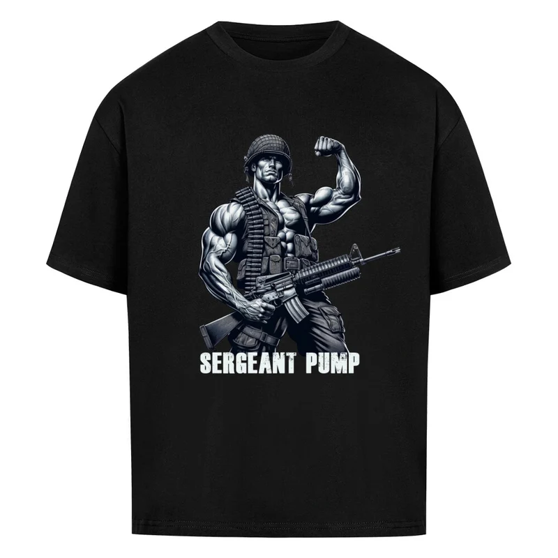 SERGEANT PUMP - OVERSIZED SHIRT