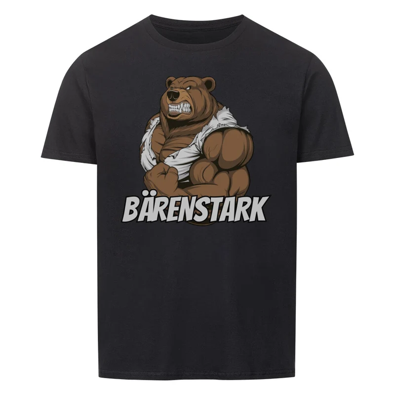 BÄRENSTARK - Regular Shirt - Frontprint