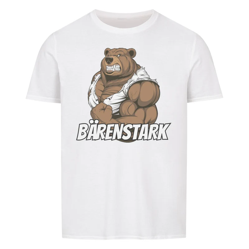 BÄRENSTARK - Regular Shirt - Frontprint