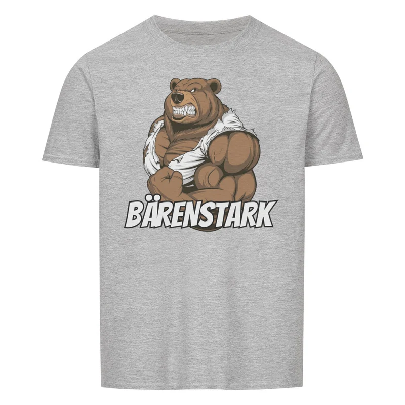 BÄRENSTARK - Regular Shirt - Frontprint