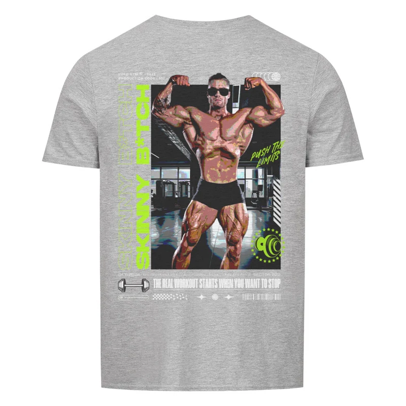 SKINNY B*TCH - Regular Shirt - Backprint