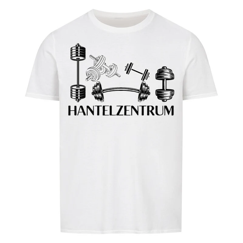 HANTELZENTRUM - Regular Shirt - Frontprint