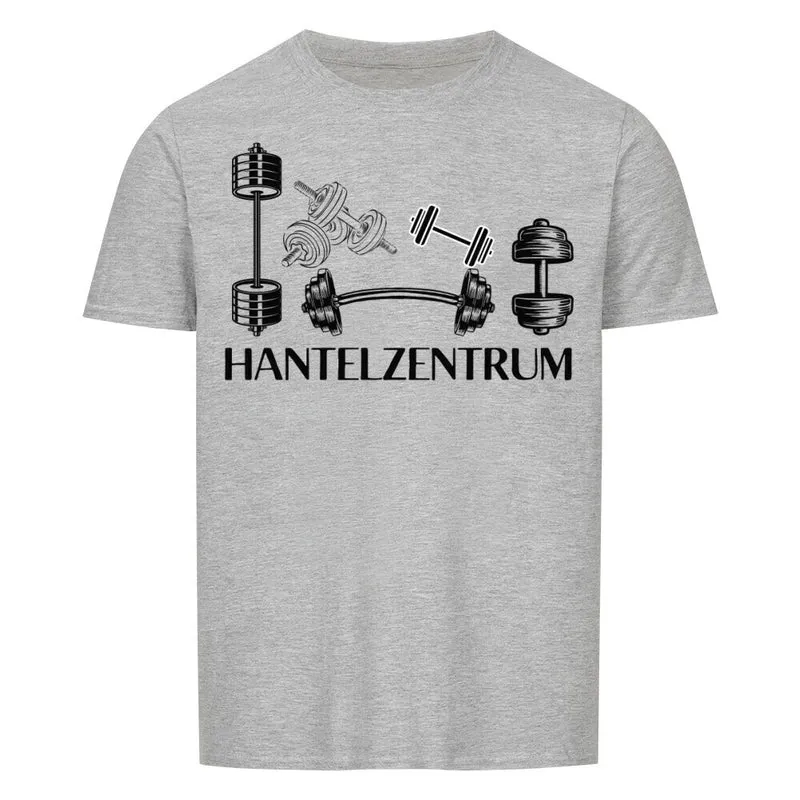 HANTELZENTRUM - Regular Shirt - Frontprint