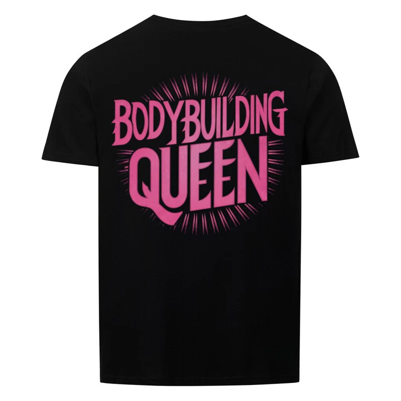 BODYBUILDING QUEEN - Regular Shirt - Backprint