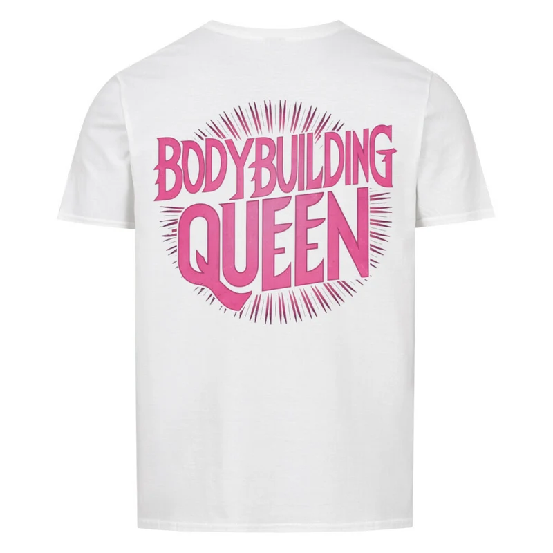 BODYBUILDING QUEEN - Regular Shirt - Backprint
