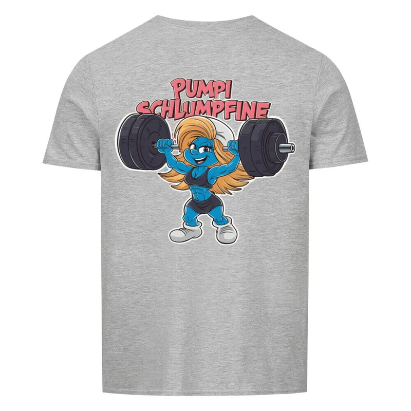 PUMPI SCHLUMPFINE - Regular Shirt - Backprint
