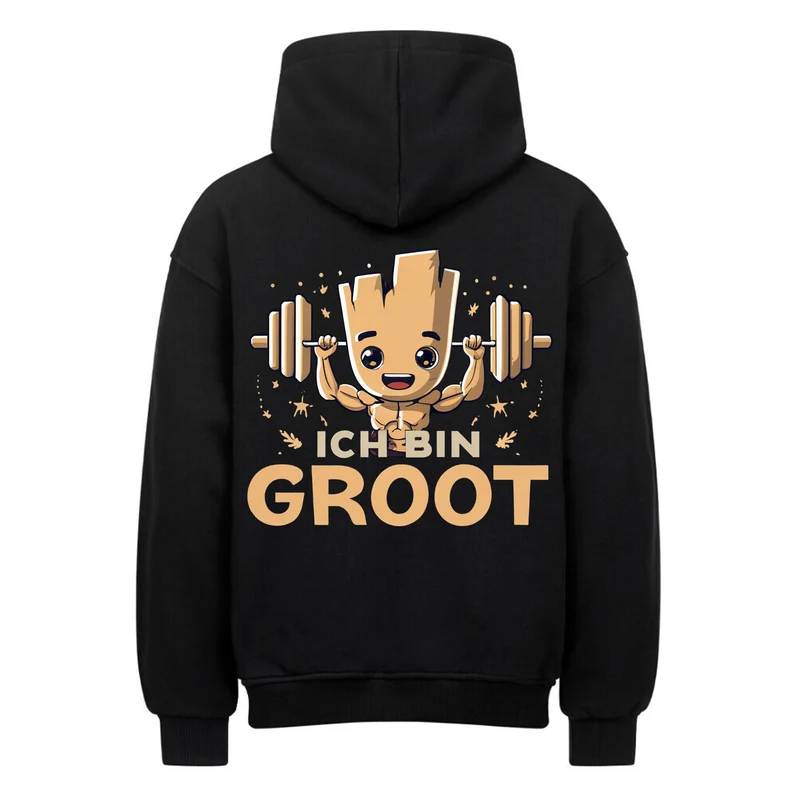Ich bin Groot - Oversized Hoodie