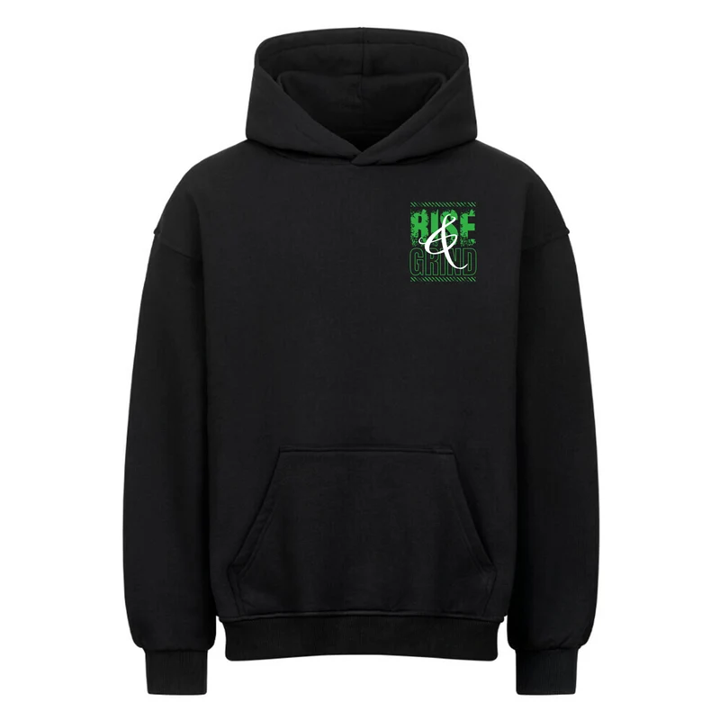 Rise & Grinde - Oversized Hoodie