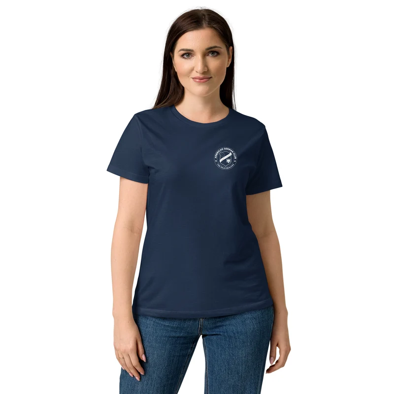 AGC Single Color Round Logo - Women's Dark Crewneck