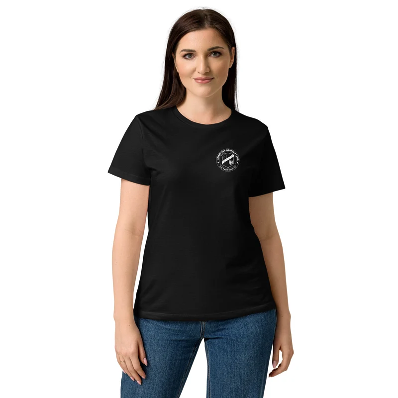 AGC Single Color Round Logo - Women's Dark Crewneck