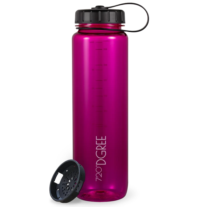 simplBottle | sportliche Trinkflasche in transparenter Optik