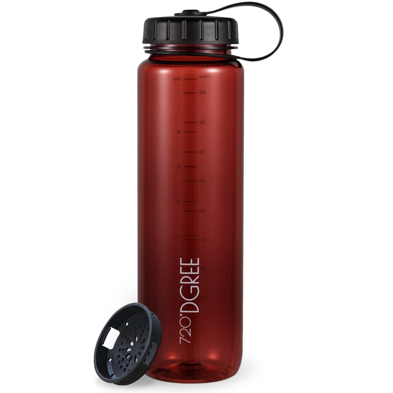 simplBottle | sportliche Trinkflasche in transparenter Optik