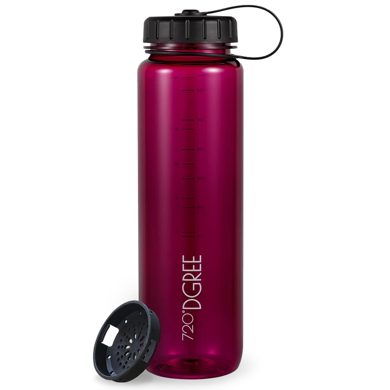 simplBottle | sportliche Trinkflasche in transparenter Optik