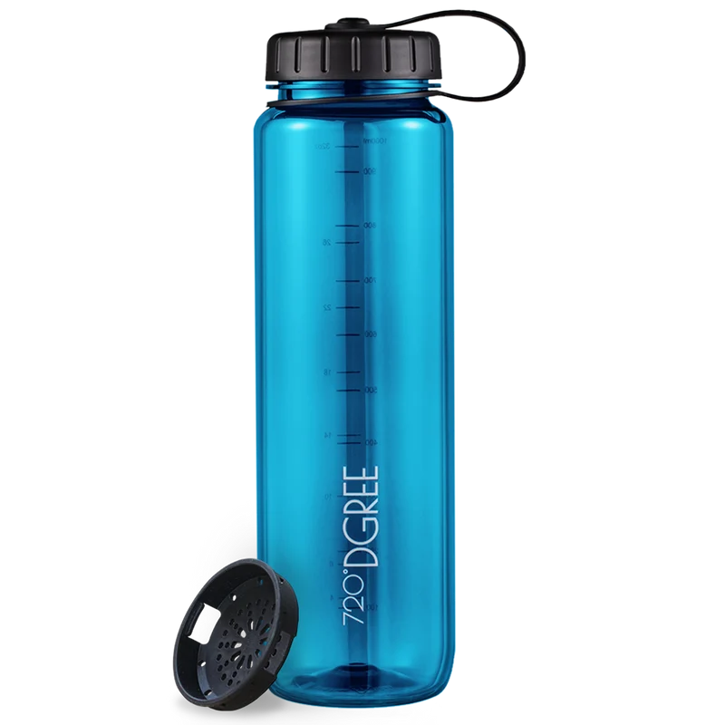 simplBottle | sportliche Trinkflasche in transparenter Optik