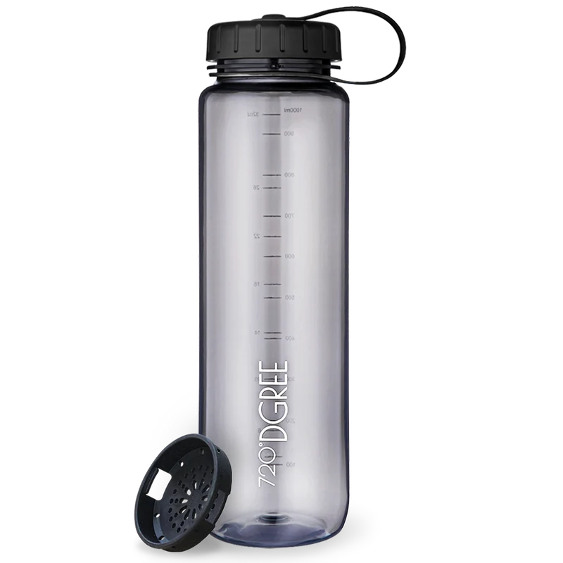 simplBottle | sportliche Trinkflasche in transparenter Optik